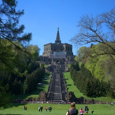 View to the Herculean Monument in Kassel
