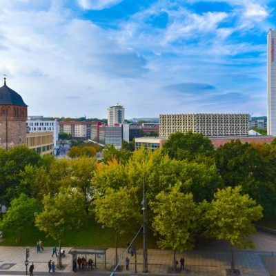 View of Chemnitz by day