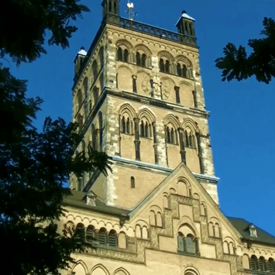 Churches in the town of Neuss